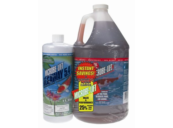 Microbe lift PL Gallon and Microbe Lift Algaway 5.4 32oz Kit