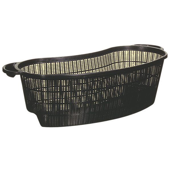 PT968 18" Long x 7" Wide x 6" High Contour Pond Pond Plant Basket with Handles